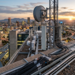 Business fibre and microwave wireless internet connectivity